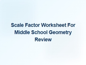 Mastering Scale Factor in Middle School Geometry