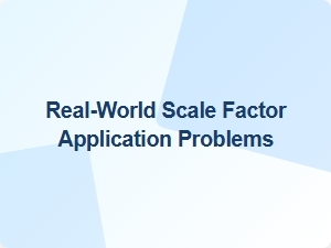 Applying Scale Factors to Practical Area and Volume Problems